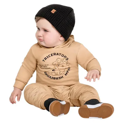 Conjunto Moletom Bebê Reirex Blusão Triceratops + Calça Conjunto Moletom Bebê Reirex Blusão Triceratops + Calça