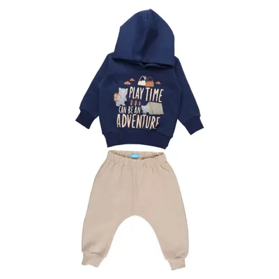 Conjunto Moletom Bebê Din Don Blusão Playtime + Calça Conjunto Moletom Bebê Din Don Blusão Playtime + Calça