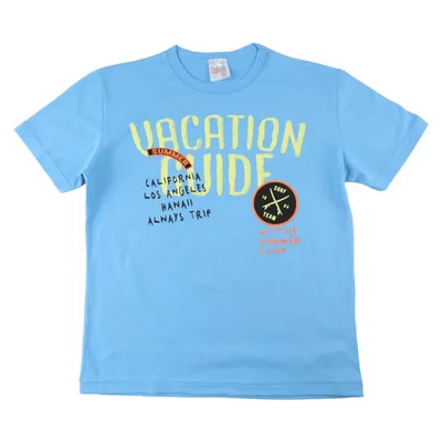 Camiseta Infantil Ralakids Estampa Vacation Camiseta Infantil Ralakids Estampa Vacation