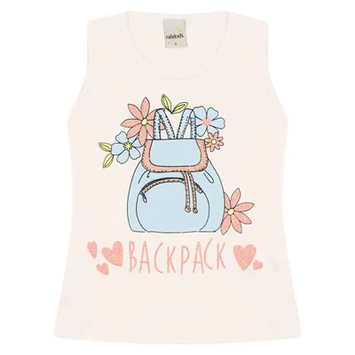 Conjunto Infantil Ralakids Regata Estampada + Shorts Cotton Conjunto Infantil Ralakids Regata Estampada + Shorts Cotton