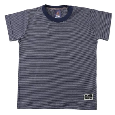 Camiseta Infantil 1Bigo Basica Com Mini Listras
