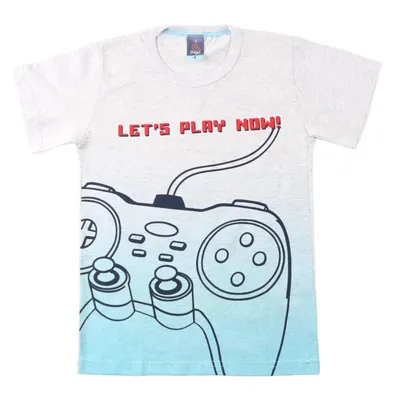 Camiseta Infantil 1Bigo Estampa Silk Lets Play