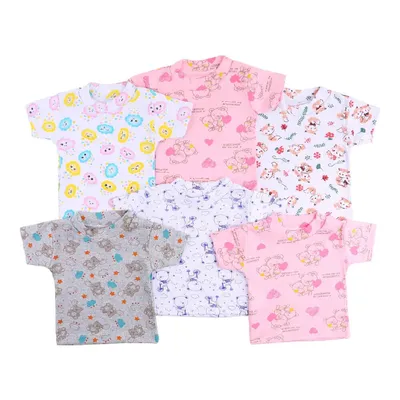 Kit Camiseta Top Chot Manga Curta Em Suedine Sortido Kit Camiseta Top Chot Manga Curta Em Suedine Sortido