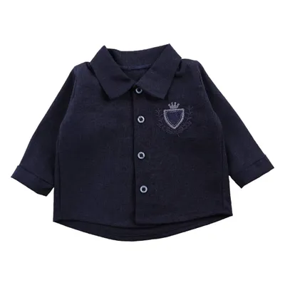 Camisa Manga Longa Bebê Bonettinhos Com Brasão Camisa Manga Longa Bebê Bonettinhos Com Brasão