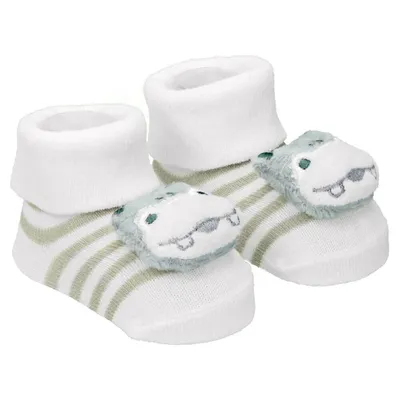 Meia Bebê Pimpolho Estampa Bichinhos