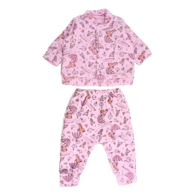 Conjunto Bebê Smoby Baby Blusão + Calça Estampada