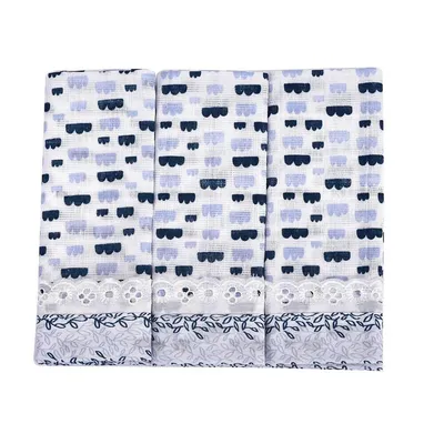 Kit Pano De Boca Minasrey Cia Do Neném Classic - 03 Unidades Kit Pano De Boca Minasrey Cia Do Neném Classic - 03 Unidades