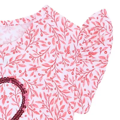 Blusa Infantil Color Mini Com Estampa E Lantejoulas