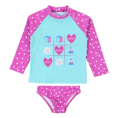 Conjunto Infantil Kookabu Estampa Corações Conjunto Infantil Kookabu Estampa Corações