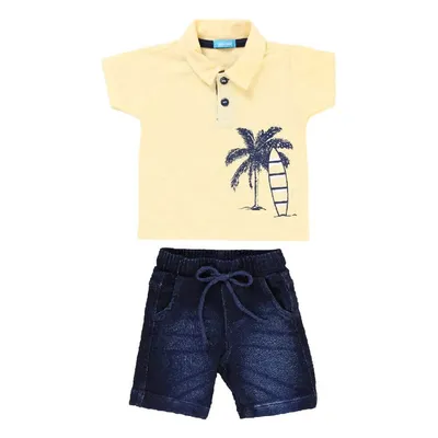 Conjunto Bebê Din Don Coqueiro Conjunto Bebê Din Don Coqueiro