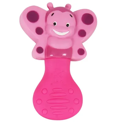 Chocalho Vila Toy Com Formato De Abelha Rosa Chocalho Vila Toy Com Formato De Abelha Rosa