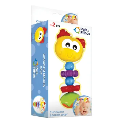 Chocalho Bebê Pais E Filhos Segura Baby Chocalho Bebê Pais E Filhos Segura Baby