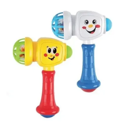 Chocalho Bebê Pais E Filhos Martelinho Chocalho Bebê Pais E Filhos Martelinho