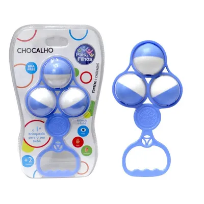 Chocalho Bebê Pais E Filhos Blister Chocalho Bebê Pais E Filhos Blister