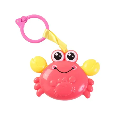 Chocalho Bebê Kitstar Divertido Caranguejo