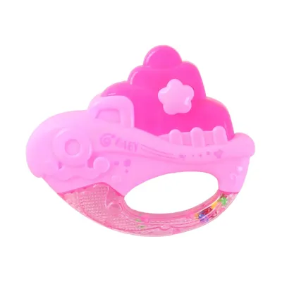 Chocalho Bebê Kitstar Barquinho Musical