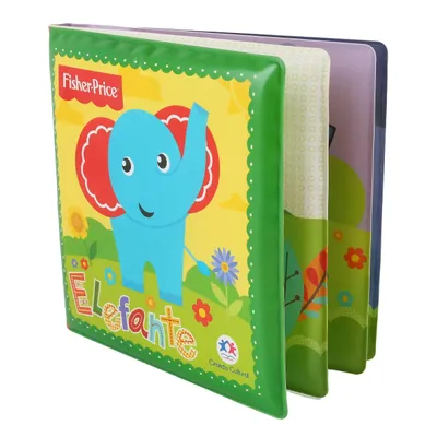 Livro De Banho Ciranda Cultural Fisher-price Elefante
