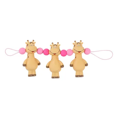 Móbile Para Carrinhos Vila Toy Modelo Girafa Rosa Móbile Para Carrinhos Vila Toy Modelo Girafa Rosa