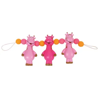 Móbile Para Carrinhos Vila Toy Modelo Girafa Rosa Móbile Para Carrinhos Vila Toy Modelo Girafa Rosa