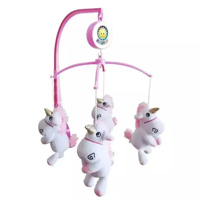 Móbile Musical Kitstar Para Berço Unicórnios Sortido