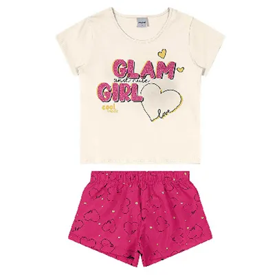 Conjunto Infantil Rovitex Glam Girl