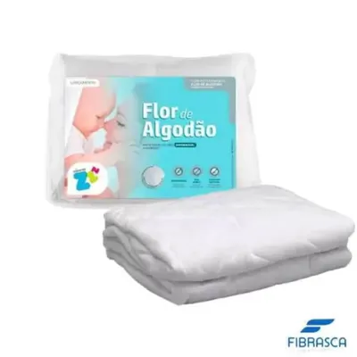 Protetor de Colchão Para Berço Fibrasca Flor de Algodão Protetor de Colchão Para Berço Fibrasca Flor de Algodão