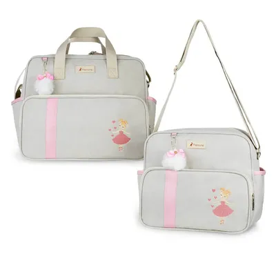 Kit Bolsa Maternidade Mappyng Harmonia - 2 Peças Kit Bolsa Maternidade Mappyng Harmonia - 2 Peças