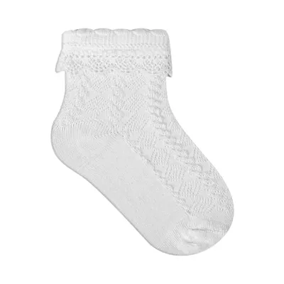 Meia Infantil Winston Detalhe Renda Meia Infantil Winston Detalhe Renda