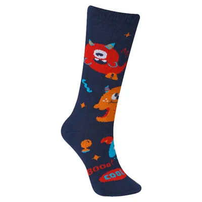 Meia Infantil Winston Cano Alto Estampada