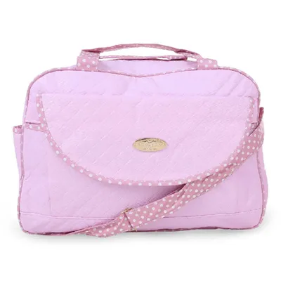 Kit Bolsa Mave Baby Bolinhas - 3 Peças