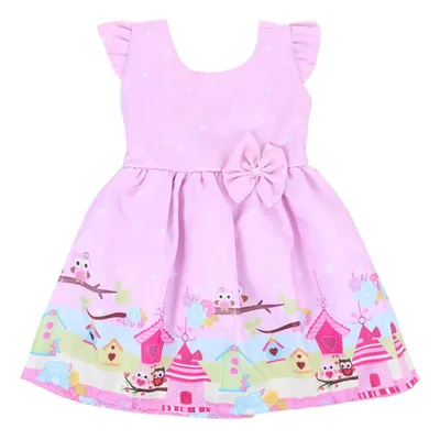 Vestido Bebê Bamboole Estampa Corujas Vestido Bebê Bamboole Estampa Corujas