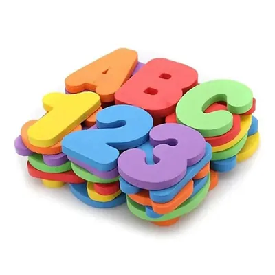 Brinquedo De Banho Buba Letras e Números Brinquedo De Banho Buba Letras e Números