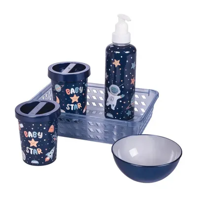 Kit Higiene Plasútil Menino - 5 Peças