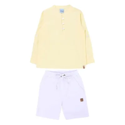 Conjunto Infantil Caracoles Bata Manga Longa Conjunto Infantil Caracoles Bata Manga Longa