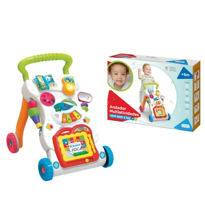 Andador Multiatividades Pais E Filhos Com Luz E Som Andador Multiatividades Pais E Filhos Com Luz E Som