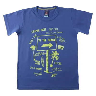 Camiseta Infantil 1Bigo Estampa Silk To The Beach Camiseta Infantil 1Bigo Estampa Silk To The Beach