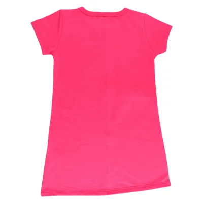 Vestido Infantil Color Girl Moletom Estampa Dreamer
