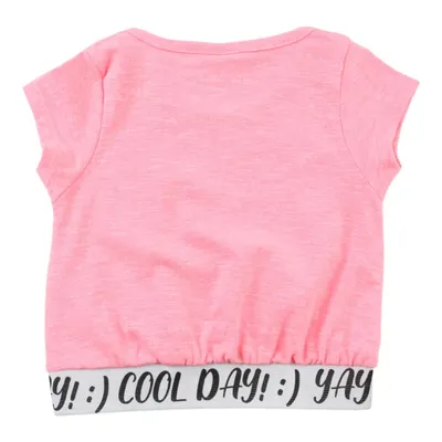 Blusa Infantil Color Mini Estampa Hey