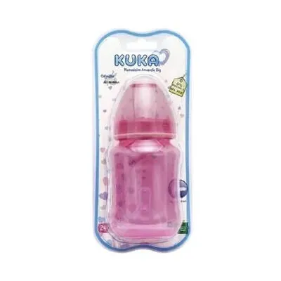 Mamadeira Kuka Aquarela Big Universal 240ml Rosa