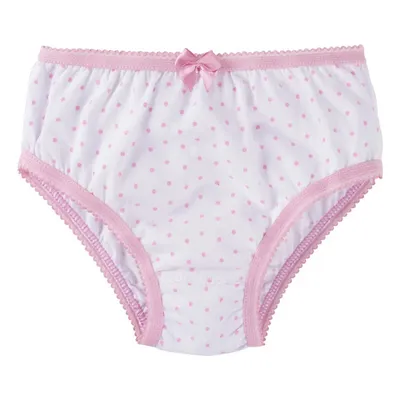 Kit Calcinha Infantil Graça Menina Estampa Sortida - 3 Peças Kit Calcinha Infantil Graça Menina Estampa Sortida - 3 Peças