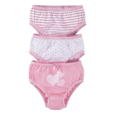 Kit Calcinha Infantil Graça Menina Estampa Sortida - 3 Peças Kit Calcinha Infantil Graça Menina Estampa Sortida - 3 Peças