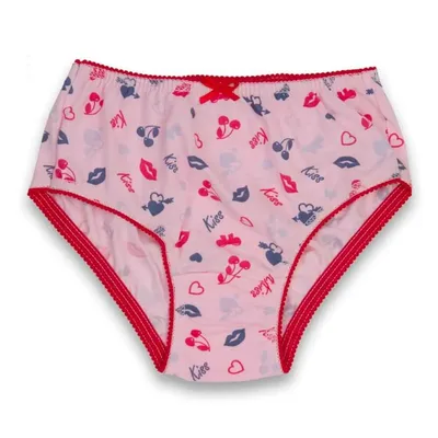 Kit Calcinha Infantil Tampinha Estampa Sortida - 3 Peças Kit Calcinha Infantil Tampinha Estampa Sortida - 3 Peças