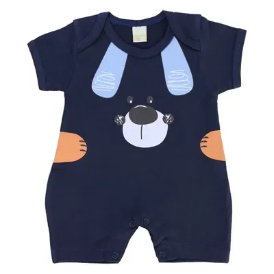 Macacão Curto Smoby Baby Estampa Cachorro