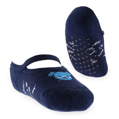 Meia Sapatilha Bebê Winston Com Antiderrapante Meia Sapatilha Bebê Winston Com Antiderrapante