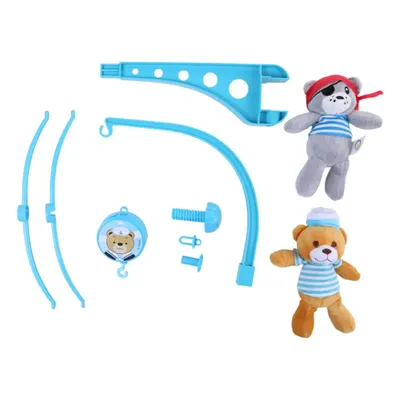 Mobile Musical Kit Star Para Berço Ursinho Marinheiro Mobile Musical Kit Star Para Berço Ursinho Marinheiro