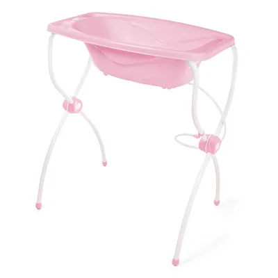 Banheira Adoleta Carinho Com Suporte Capacidade 25 Litros Rosa Banheira Adoleta Carinho Com Suporte Capacidade 25 Litros Rosa