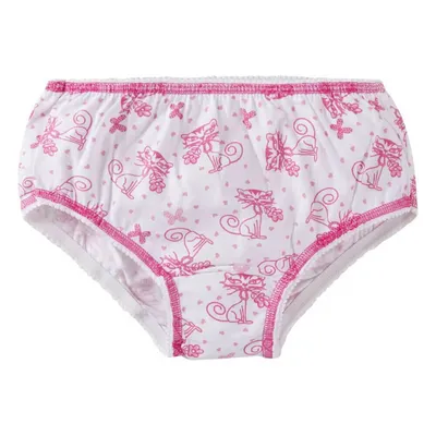 Kit Calcinha Infantil Rosastyl Estampa Sortida - 3 Peças Kit Calcinha Infantil Rosastyl Estampa Sortida - 3 Peças