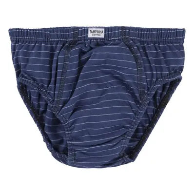 Kit Cueca Slip Listrada Infantil Com 03 Peças Em Cor Sortida 14559