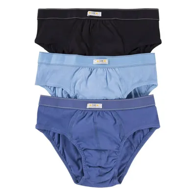 Kit Cueca Papai 03 Peças Em Microfibra Sortida 11346