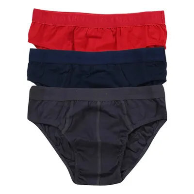 Kit Cueca Papai 03 Peças Em Microfibra Luxo Sortida 11347